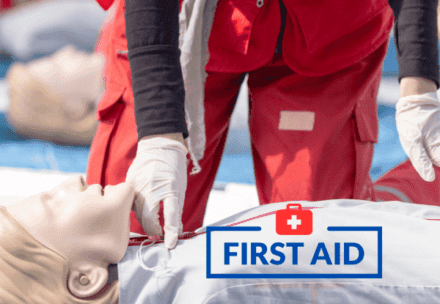 First Aid certificate training at NSTA Tasmania