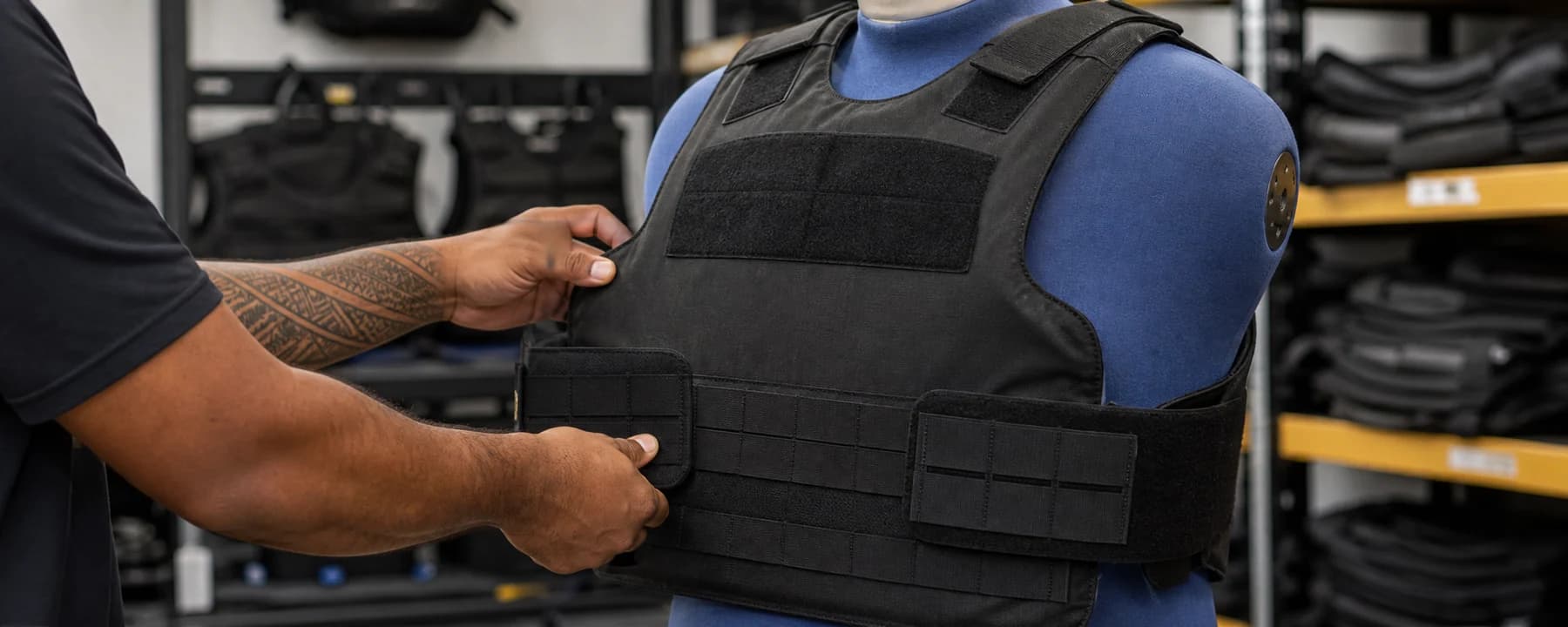 Select, Use and Maintain Body Armour for Security Purposes training
